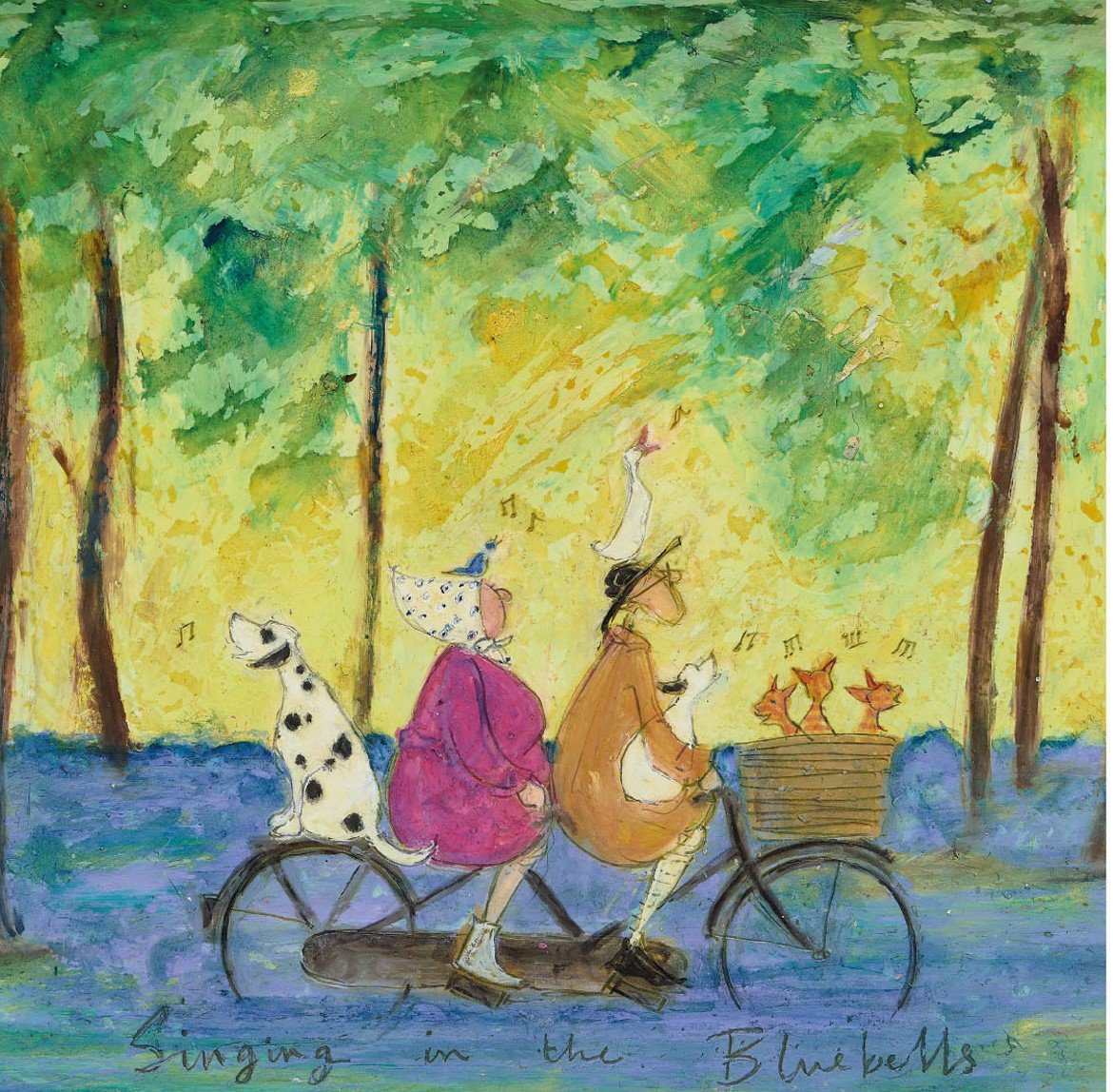 Singing in the Bluebells - Sam Toft